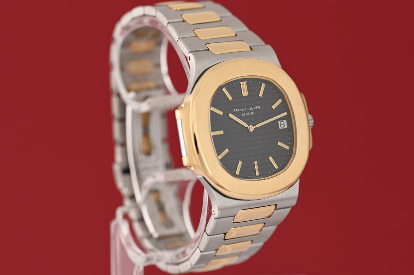 Patek Philippe Nautilus Jumbo 3700 Stahl/Gold - incl. original papers