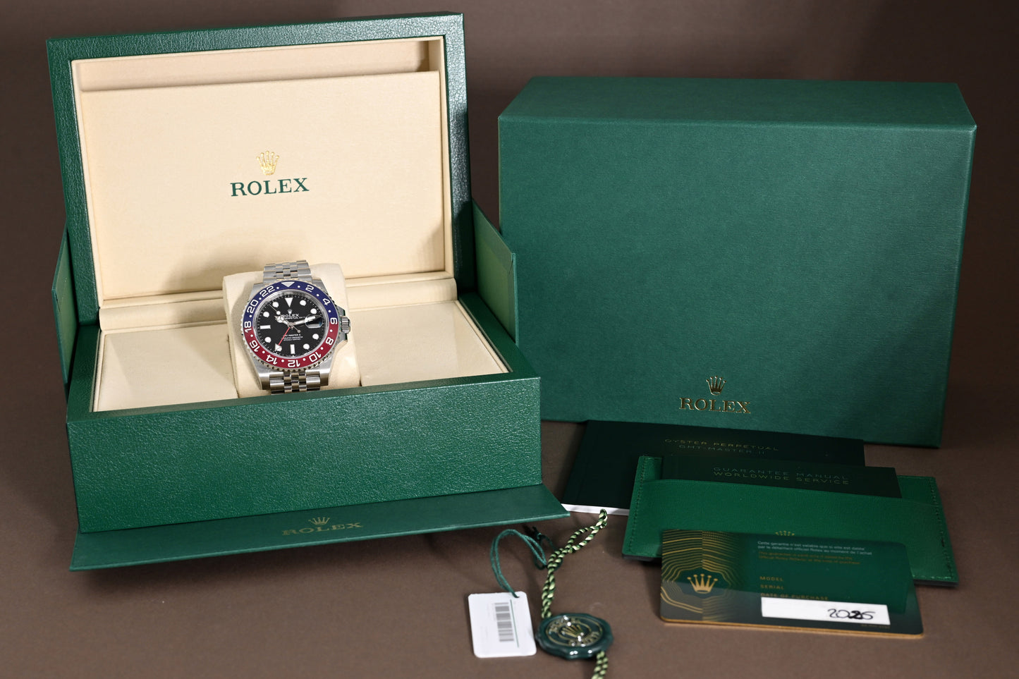 Rolex GMT Master II - 126710BLRO Pepsi - Full Set - NEW 2025