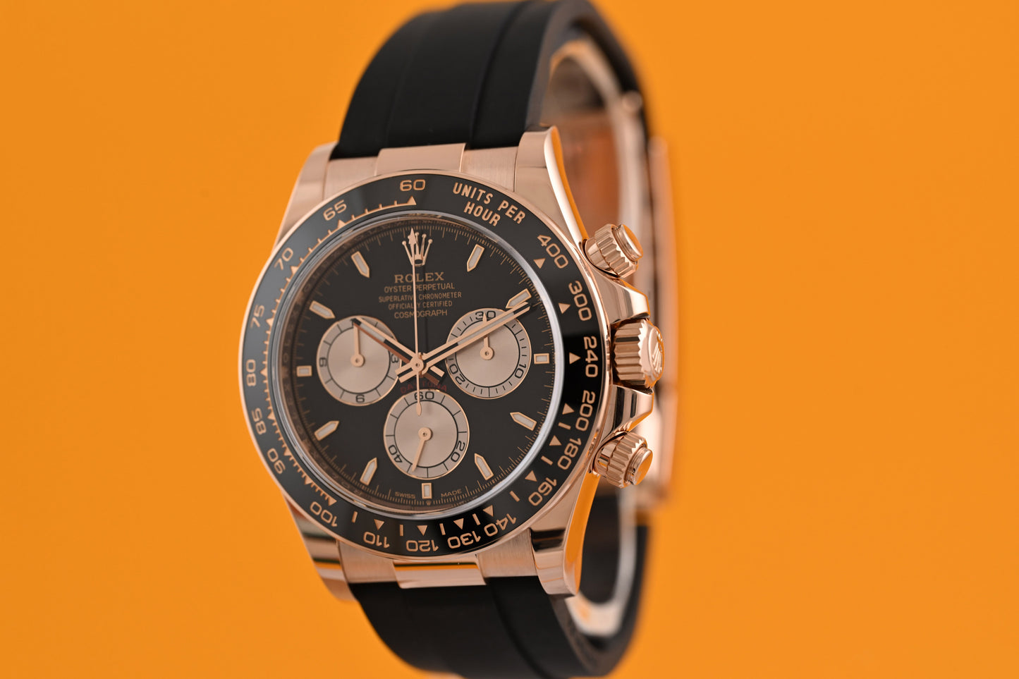Rolex Daytona Rosegold 126515LN - Full Set - Black Dial