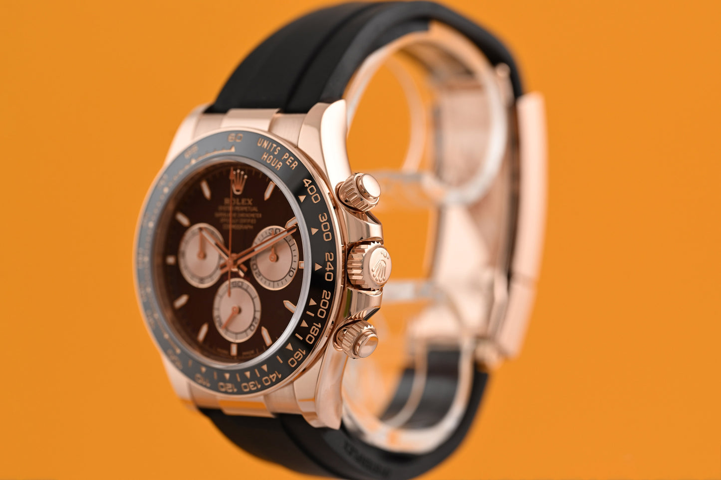 Rolex Daytona Rosegold 126515LN - Full Set - Black Dial