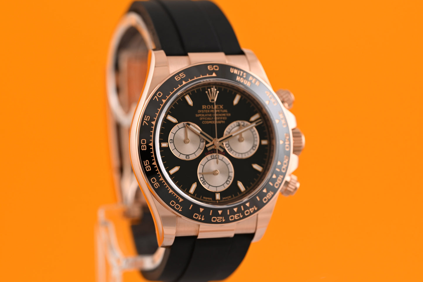 Rolex Daytona Rosegold 126515LN - Full Set - Black Dial