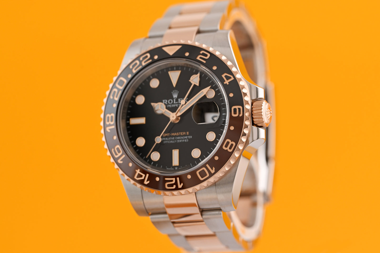 Rolex GMT Master II Rootbeer Stahl/Roségold - 126711CHNR