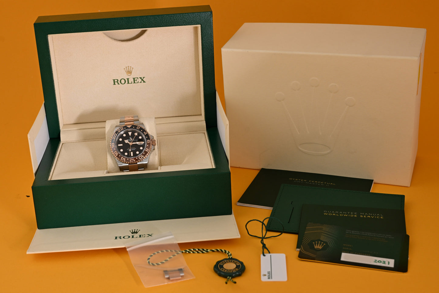 Rolex GMT Master II Rootbeer Stahl/Roségold - 126711CHNR
