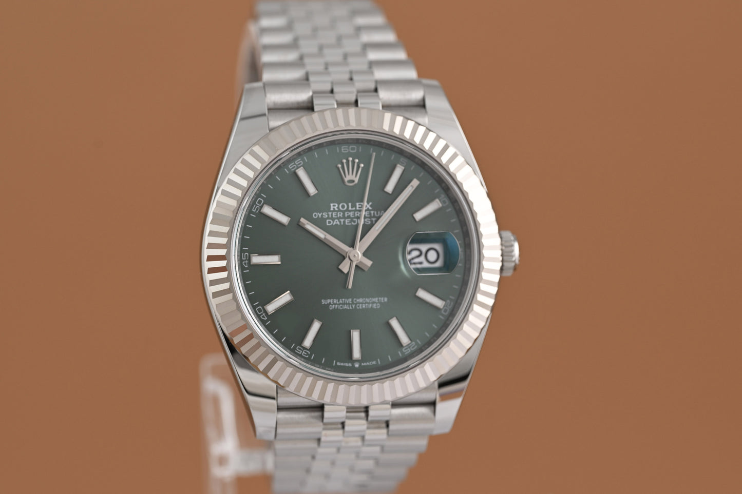 Rolex Datejust 41 - 126334 - Green Dial - Full Set - Like New 2025