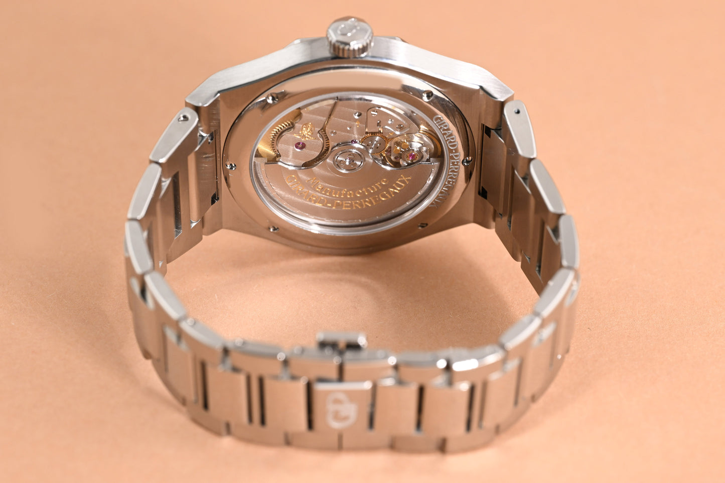 Girard Perregaux Laureato - Blue Dial - Full Set