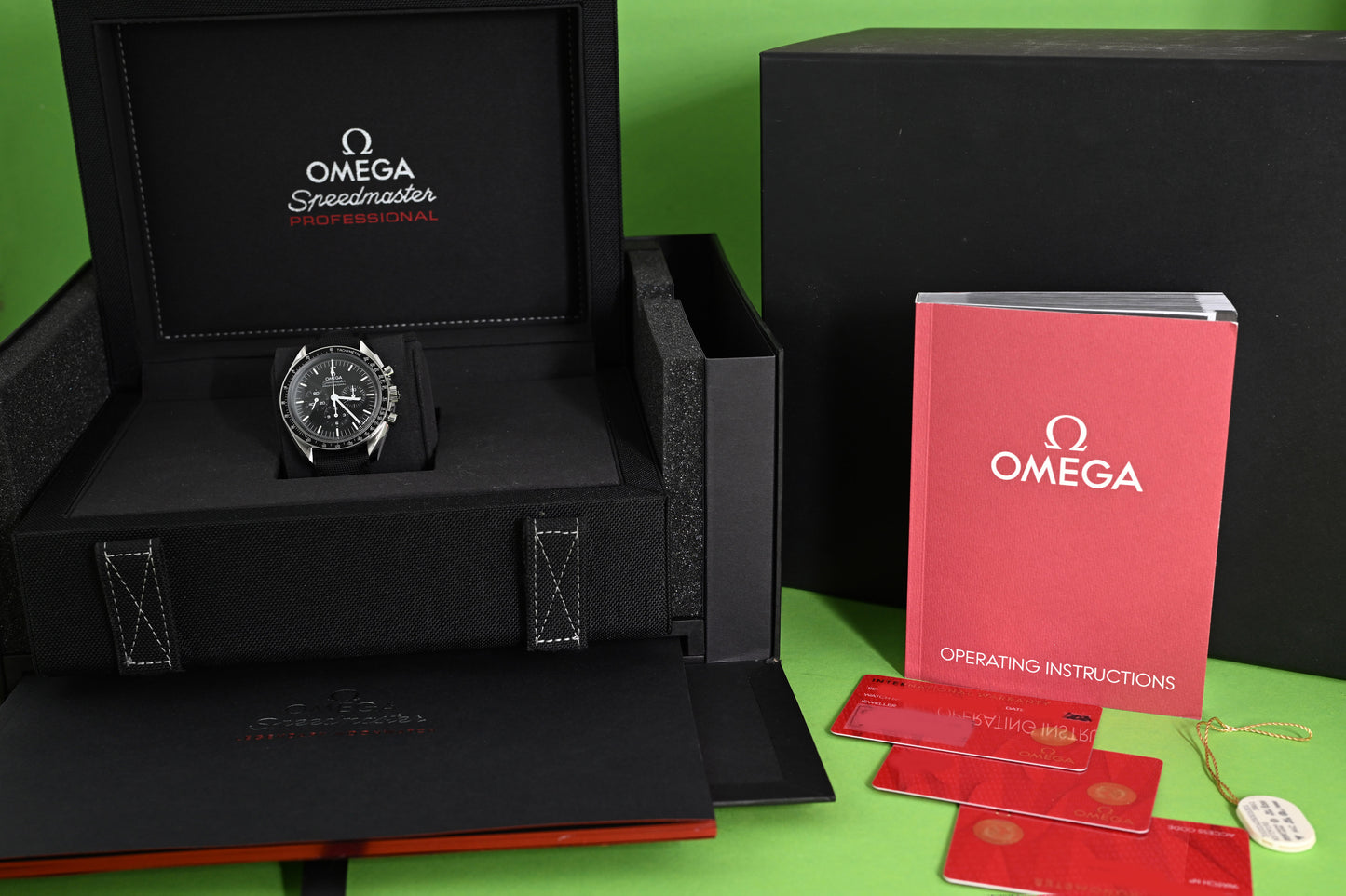 Omega Speedmaster Moonwatch Professional - Full Set - Hesalit
