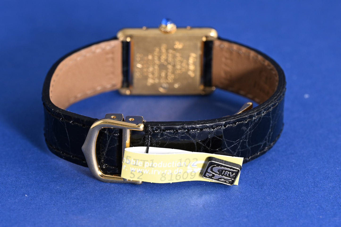Cartier Tank Vermeil - Quartz - Full Set