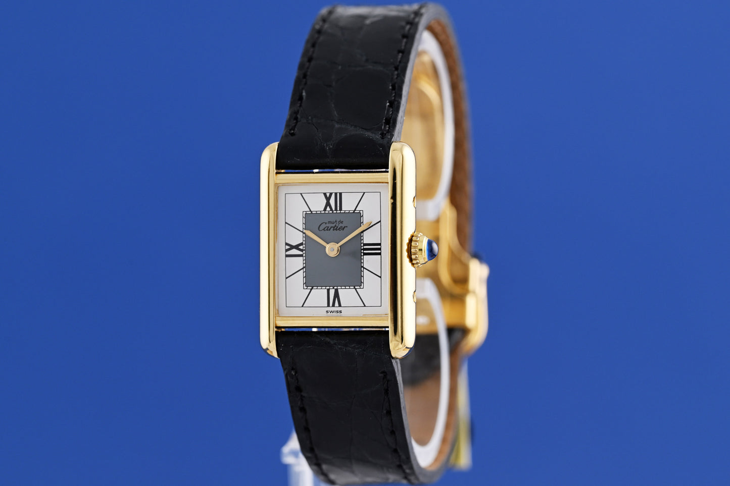 Cartier Tank Vermeil - Quartz - Full Set