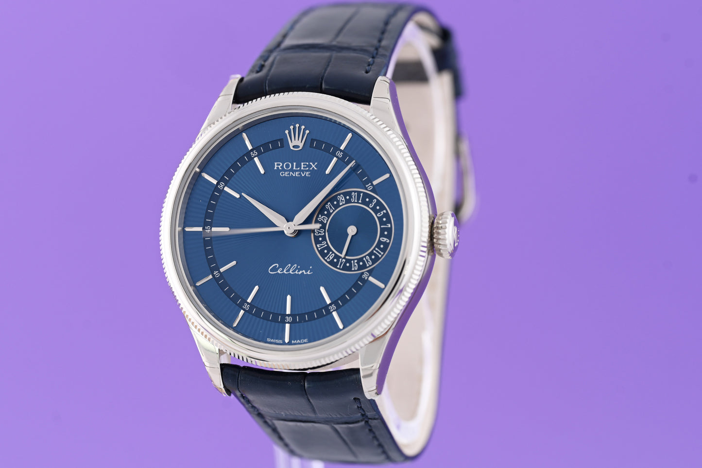 Rolex Cellini Date - Ref. 50519 - Full Set - NEW - Blue Dial