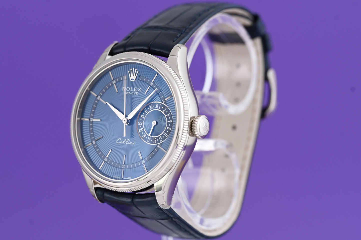 Rolex Cellini Date - Ref. 50519 - Full Set - NEW - Blue Dial