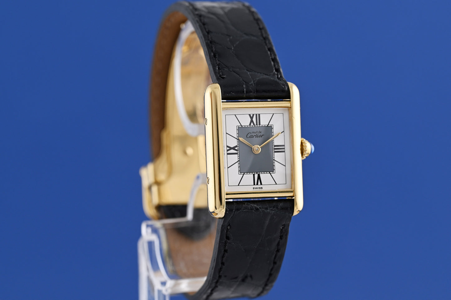 Cartier Tank Vermeil - Quartz - Full Set