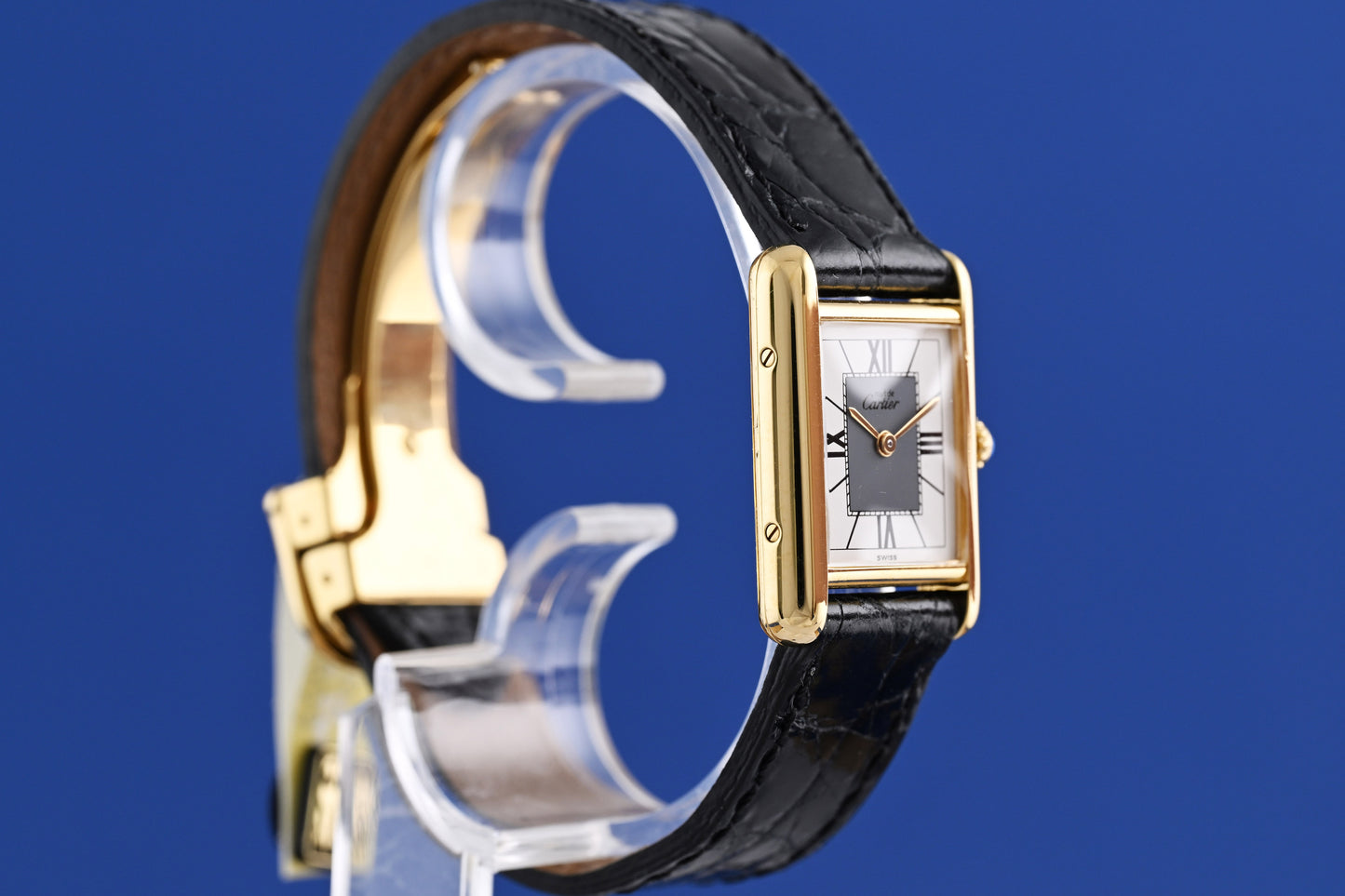 Cartier Tank Vermeil - Quartz - Full Set
