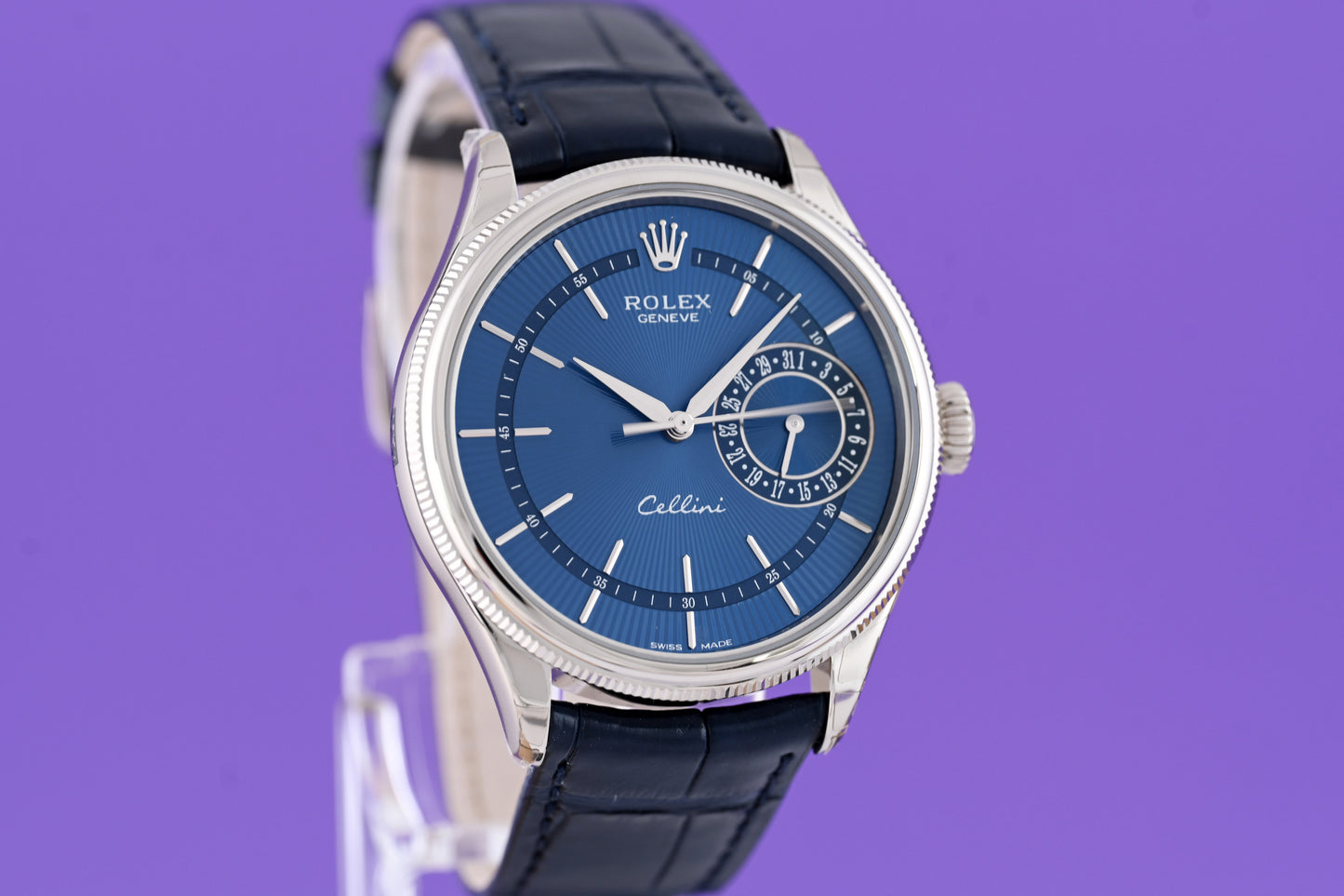 Rolex Cellini Date - Ref. 50519 - Full Set - NEW - Blue Dial