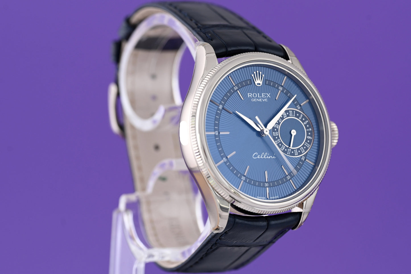 Rolex Cellini Date - Ref. 50519 - Full Set - NEW - Blue Dial