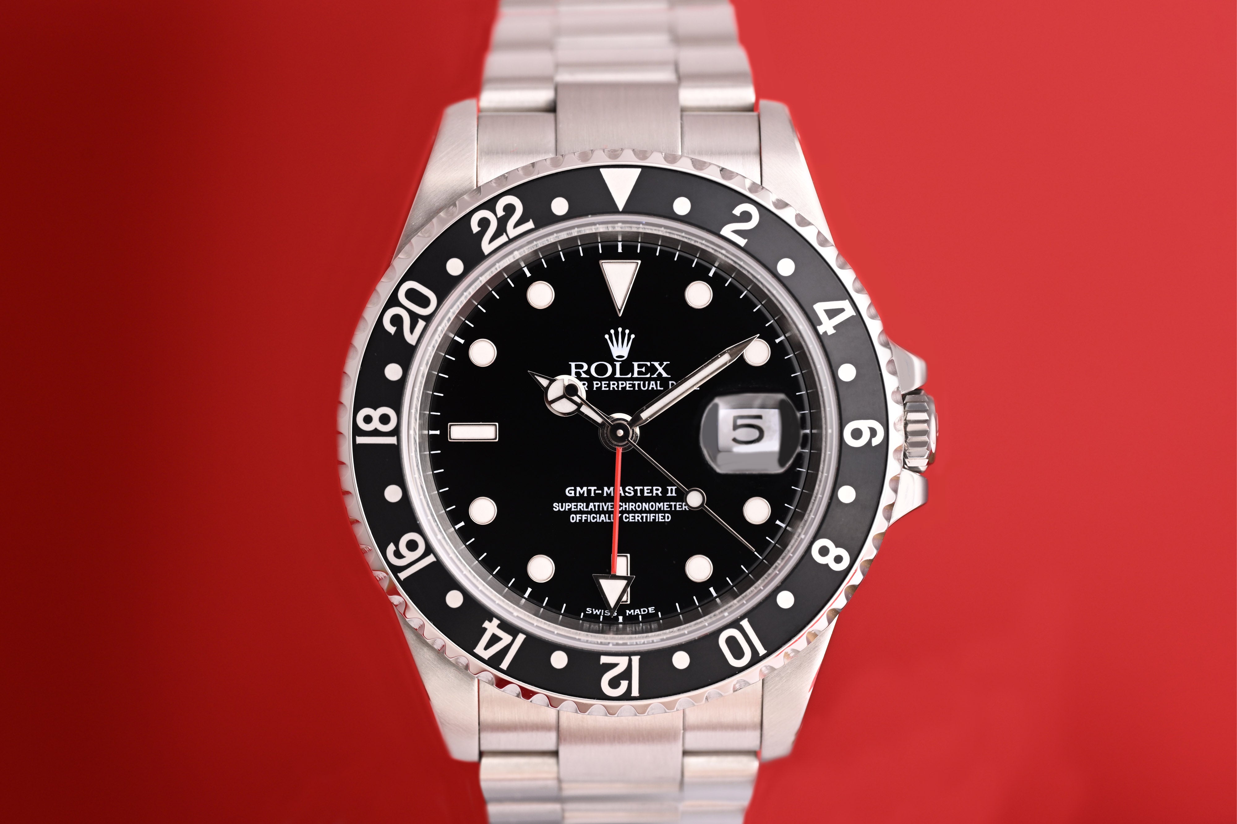 Rolex GMT Master II 16710 Full Set LC100 – Rothfuss Watch Boutique