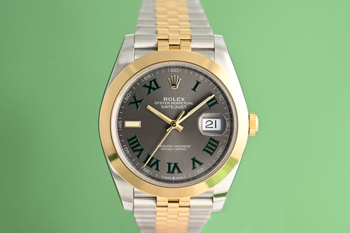 Rolex Datejust 41 - 126303 Wimbledon - Full Set
