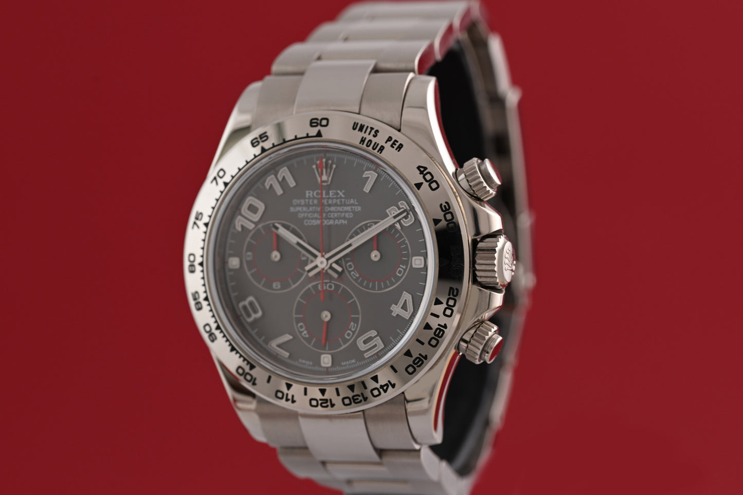 Rolex Daytona Weißgold 116509 - Racing Dial - Full Set