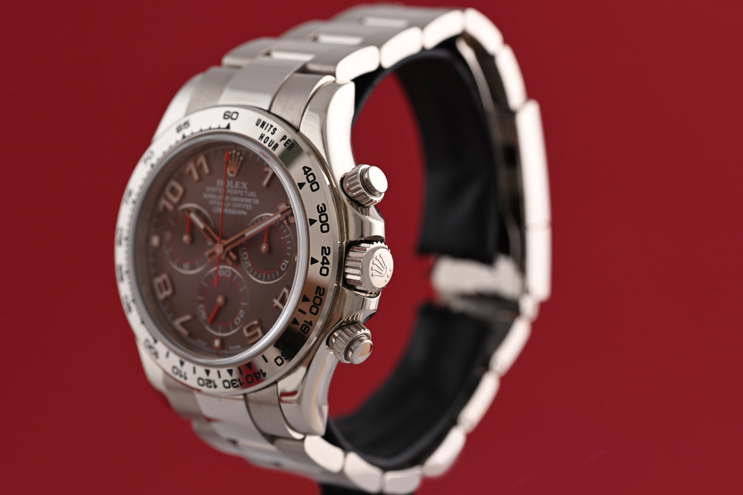 Rolex Daytona Weißgold 116509 - Racing Dial - Full Set