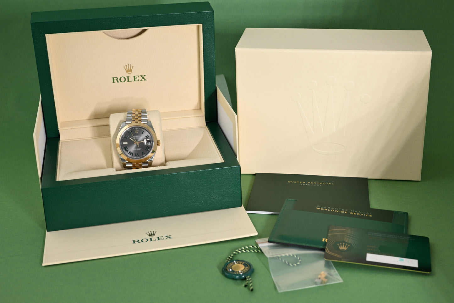 Rolex Datejust 41 - 126303 Wimbledon - Full Set