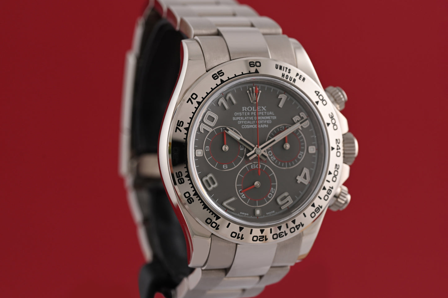 Rolex Daytona Weißgold 116509 - Racing Dial - Full Set