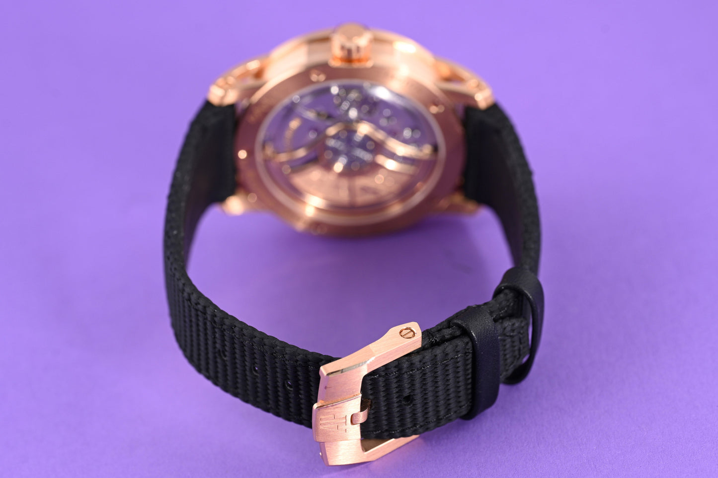 Audemars Piguet Code 11.59 Purple 18k Roségold - Full Set