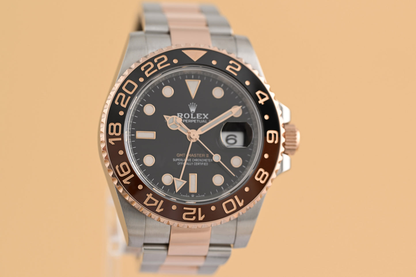 Rolex GMT Master II Rootbeer Stahl/Roségold - 126711CHNR