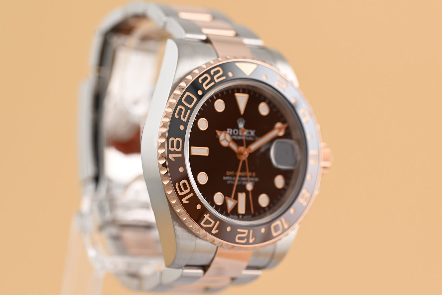 Rolex GMT Master II Rootbeer Stahl/Roségold - 126711CHNR