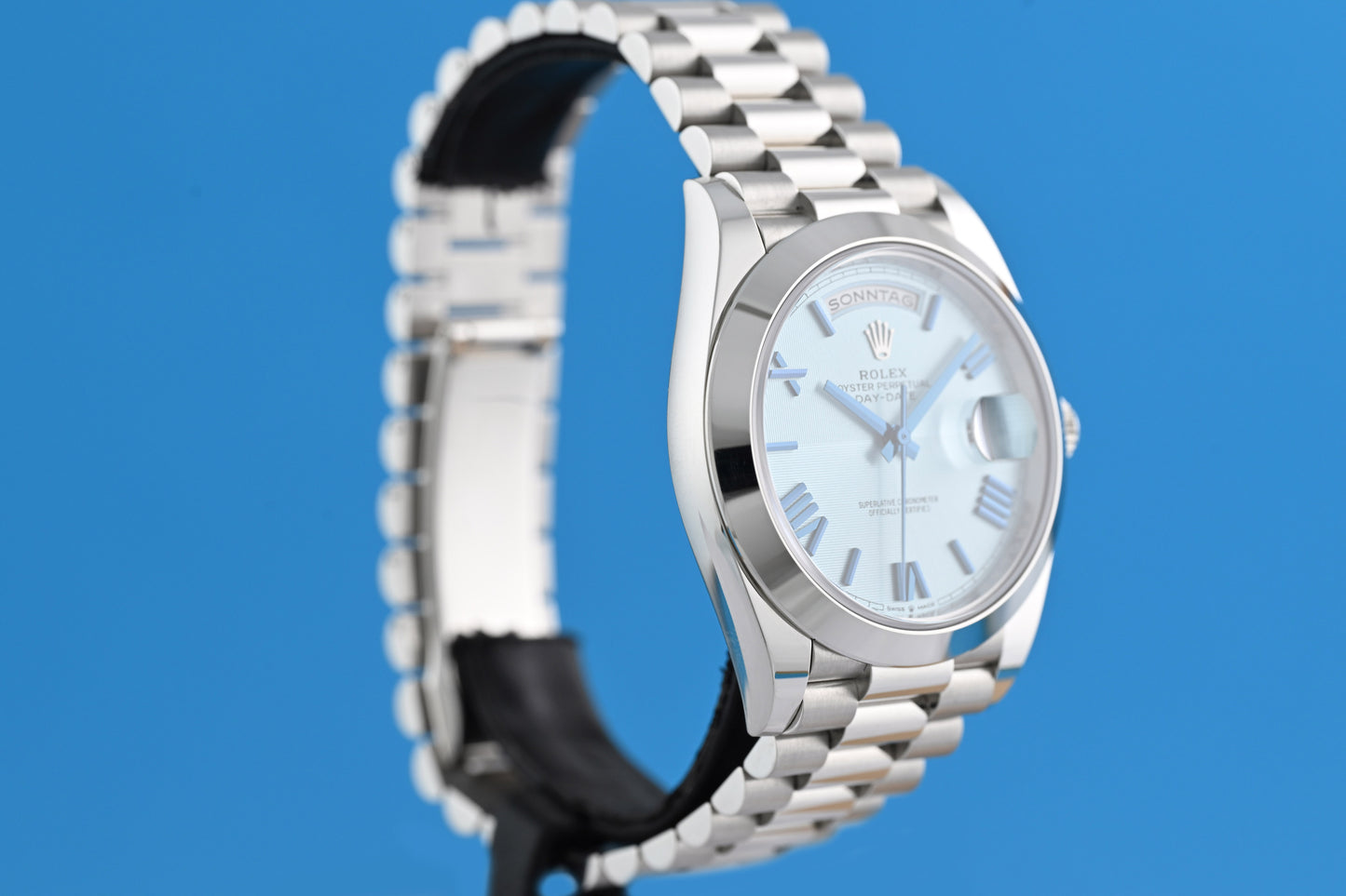 Rolex Day Date 40 Platin 228206 - Full Set - LC100