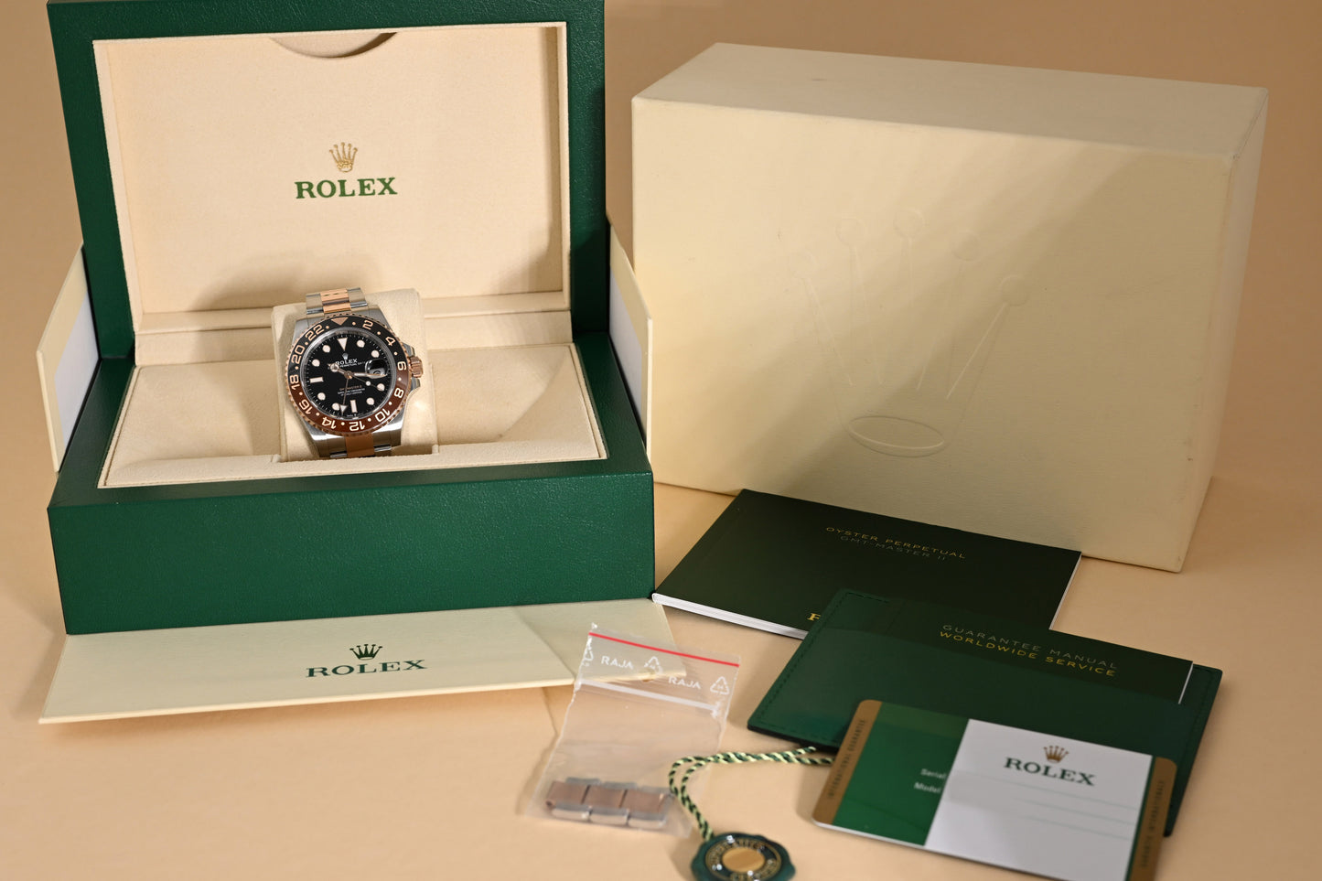 Rolex GMT Master II Rootbeer Stahl/Roségold - 126711CHNR