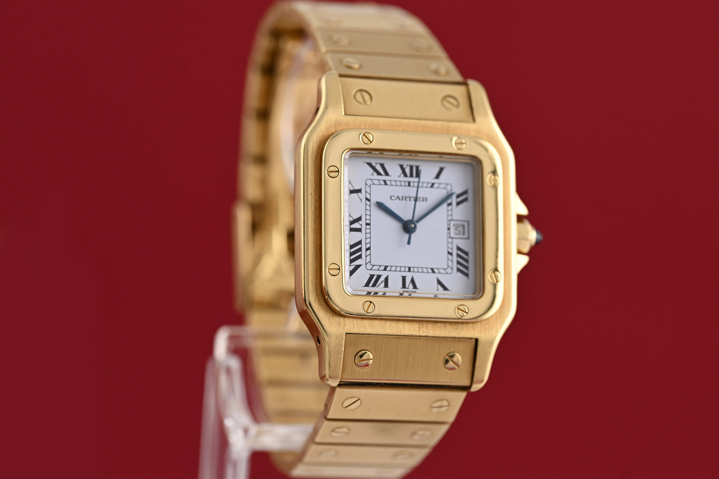 Cartier Santos Carree - 18k Yellow Gold