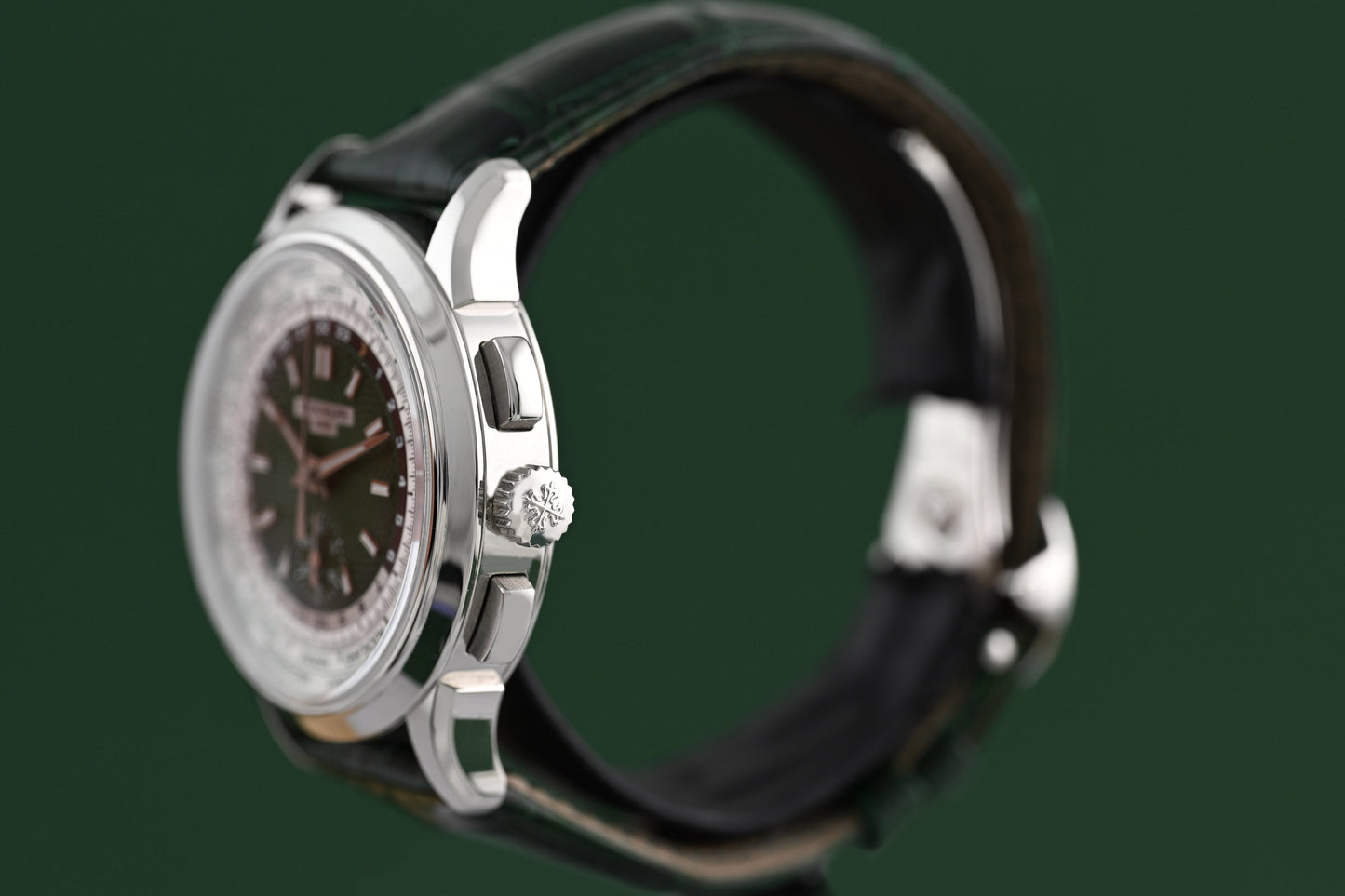 Patek Philippe World Time 5930P-001 - Green Dial - Full Set