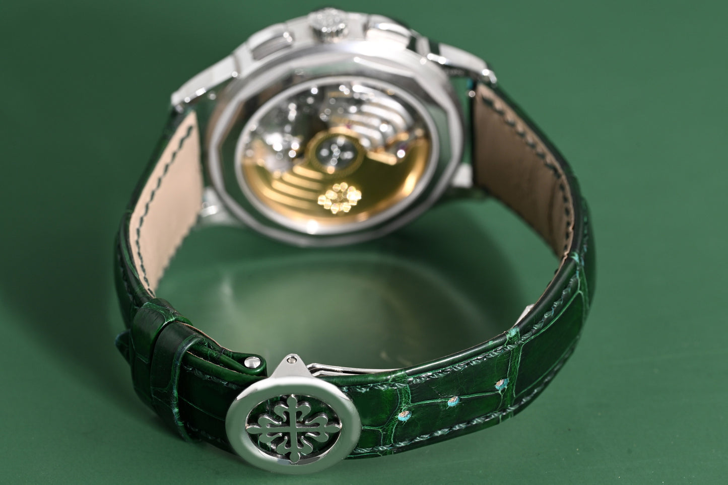 Patek Philippe World Time 5930P-001 - Green Dial - Full Set