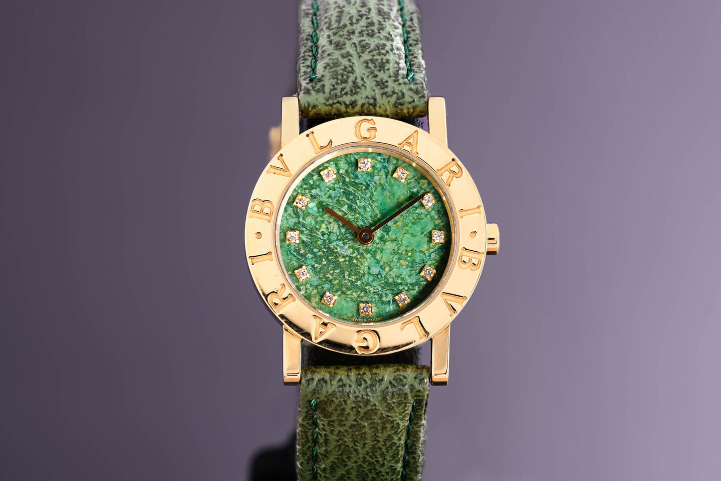 Bulgari Tubogas - Verdite Stone Dial