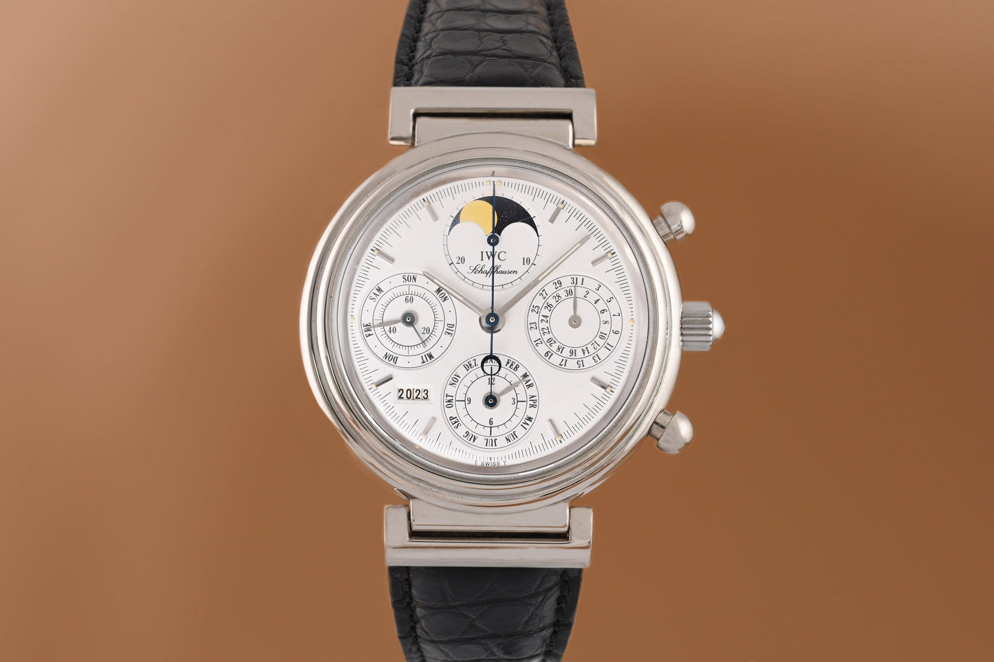 IWC da vinci perpetual calendar white gold - full set