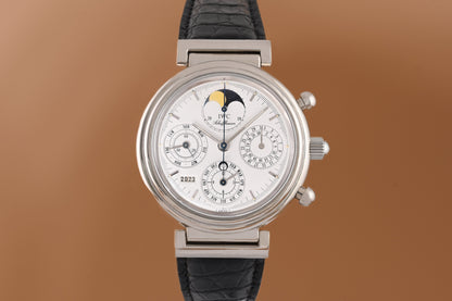 IWC da vinci perpetual calendar white gold - full set