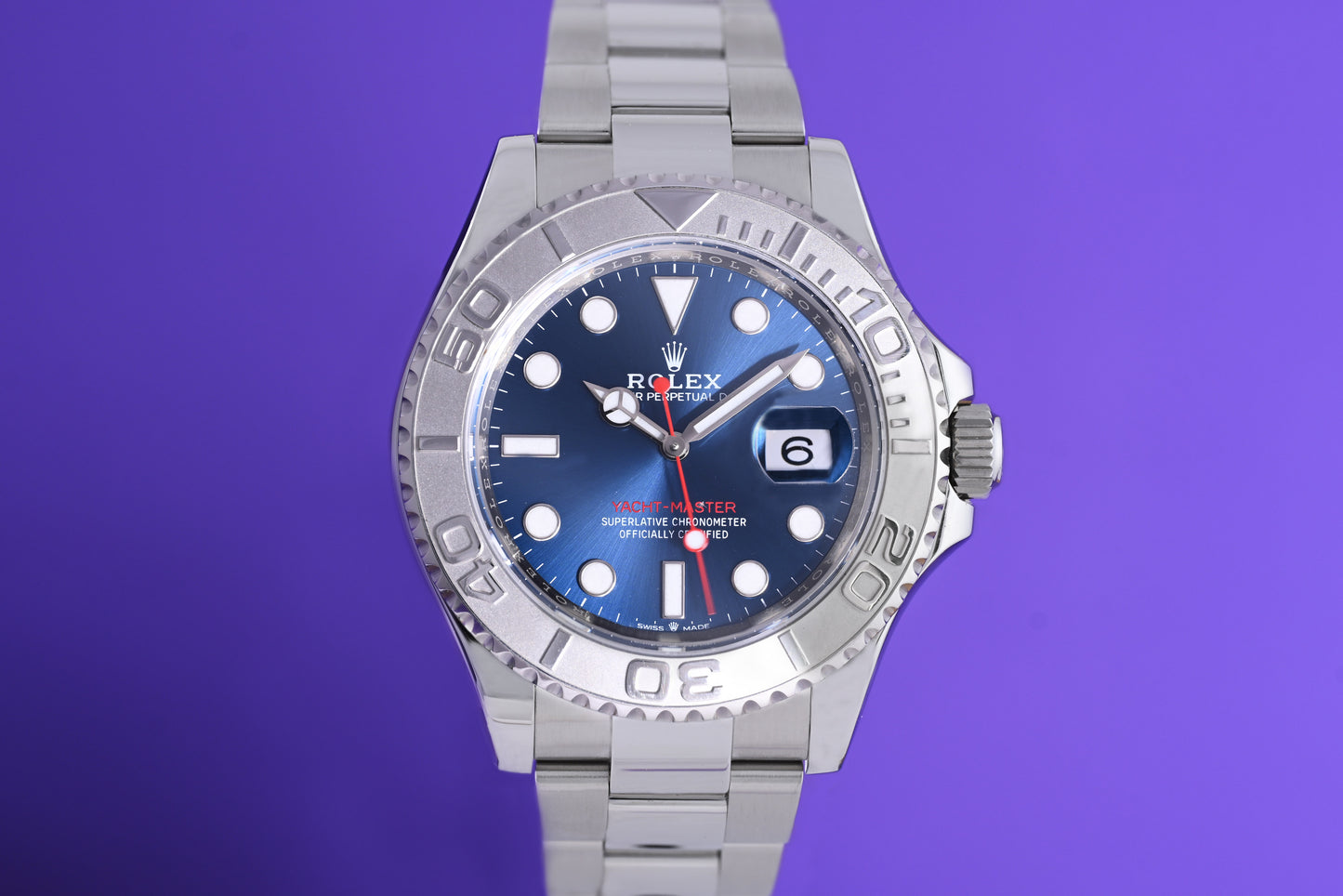 Rolex Yacht-Master 116622 - Blue Dial - Full Set - LC 100