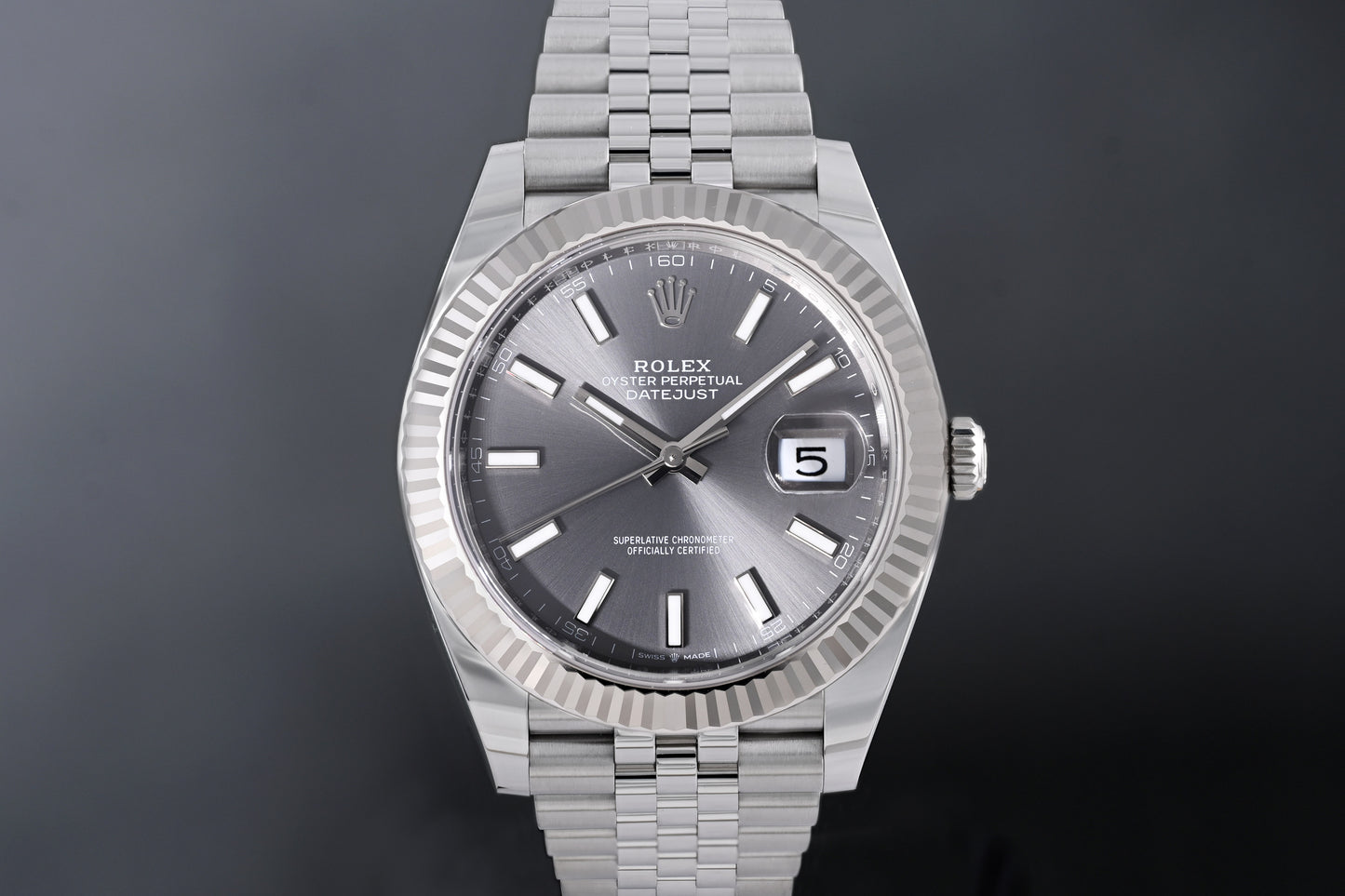 Rolex Datejust 41 - 126334 Rhodium - Full Set - NEW 2026