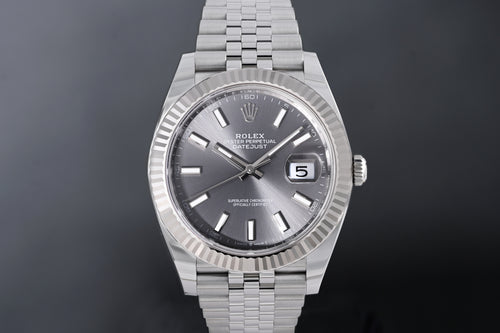 Rolex Datejust 41 - 126334 Rhodium - Full Set - NEW 2026