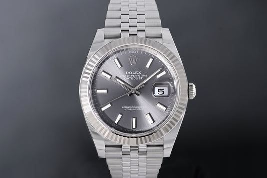 Rolex Datejust 41 - 126334 Rhodium - Full Set - NEW 2026