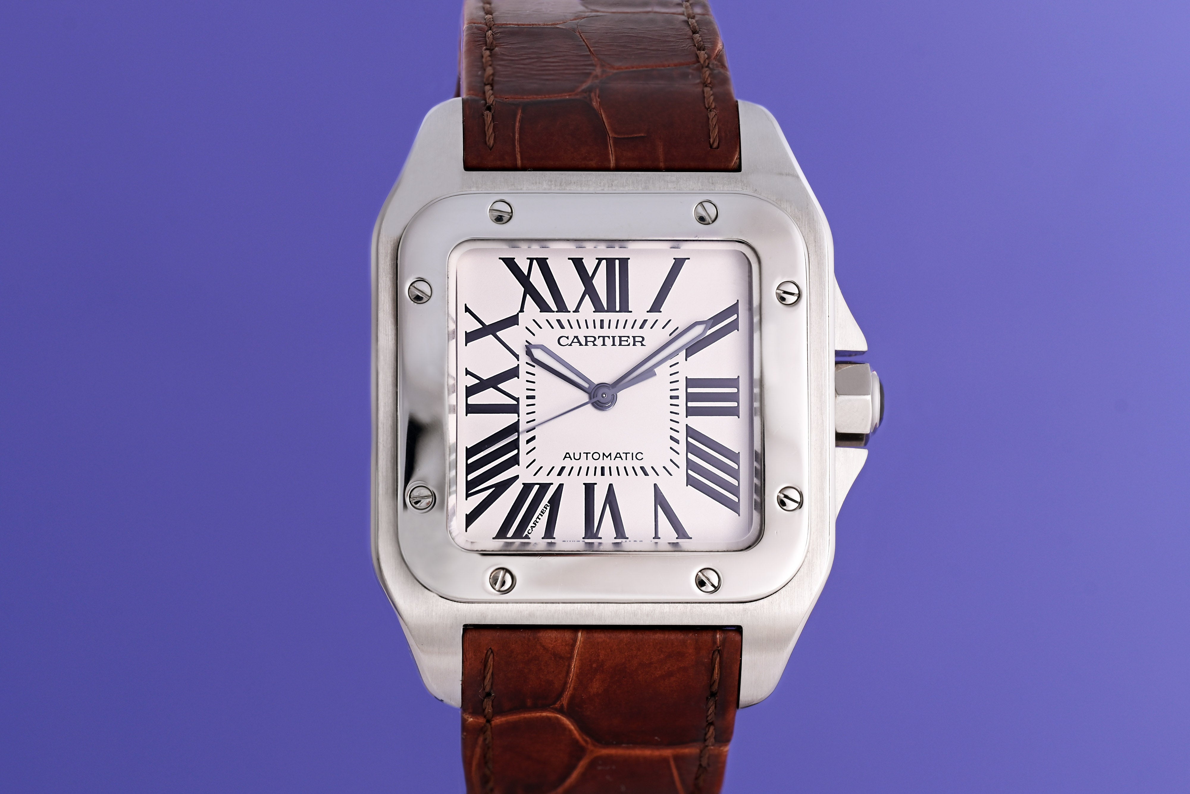 Cartier Santos 100 XL Full Set Rothfuss Watch Boutique
