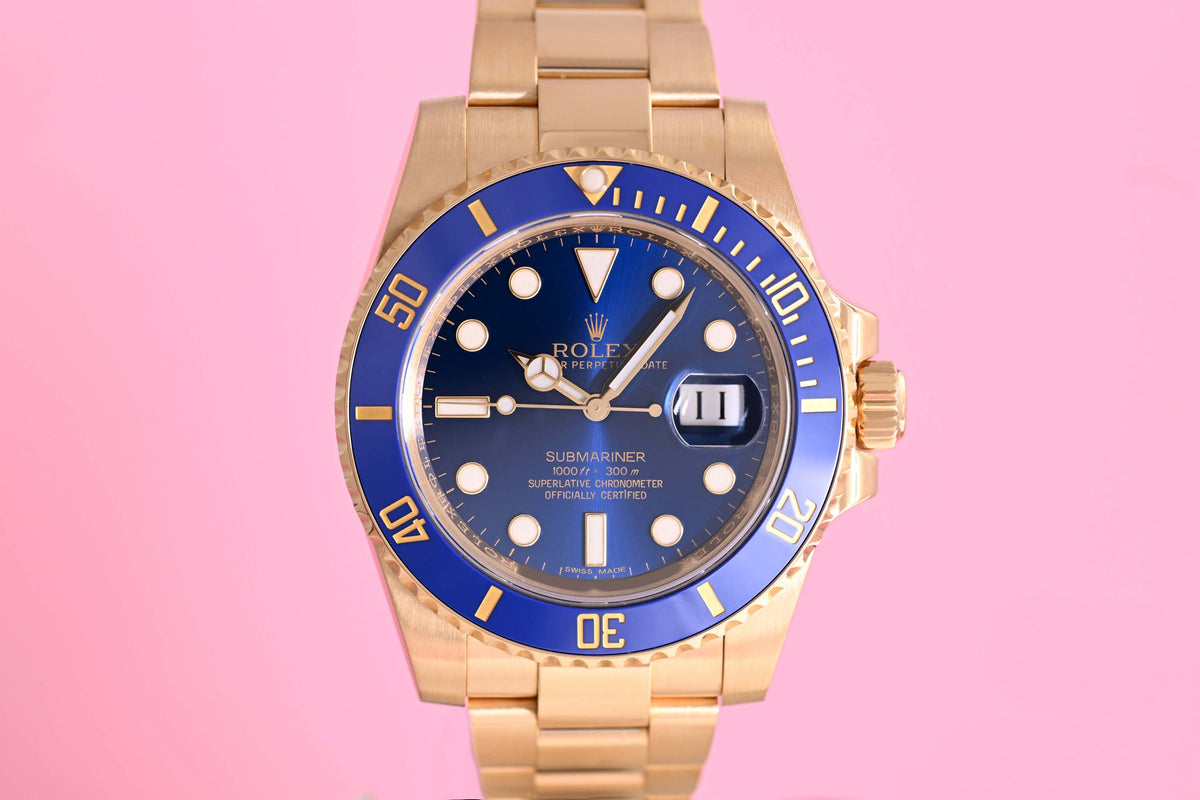 Rolex Submariner 116618LB - Full Set - LC100