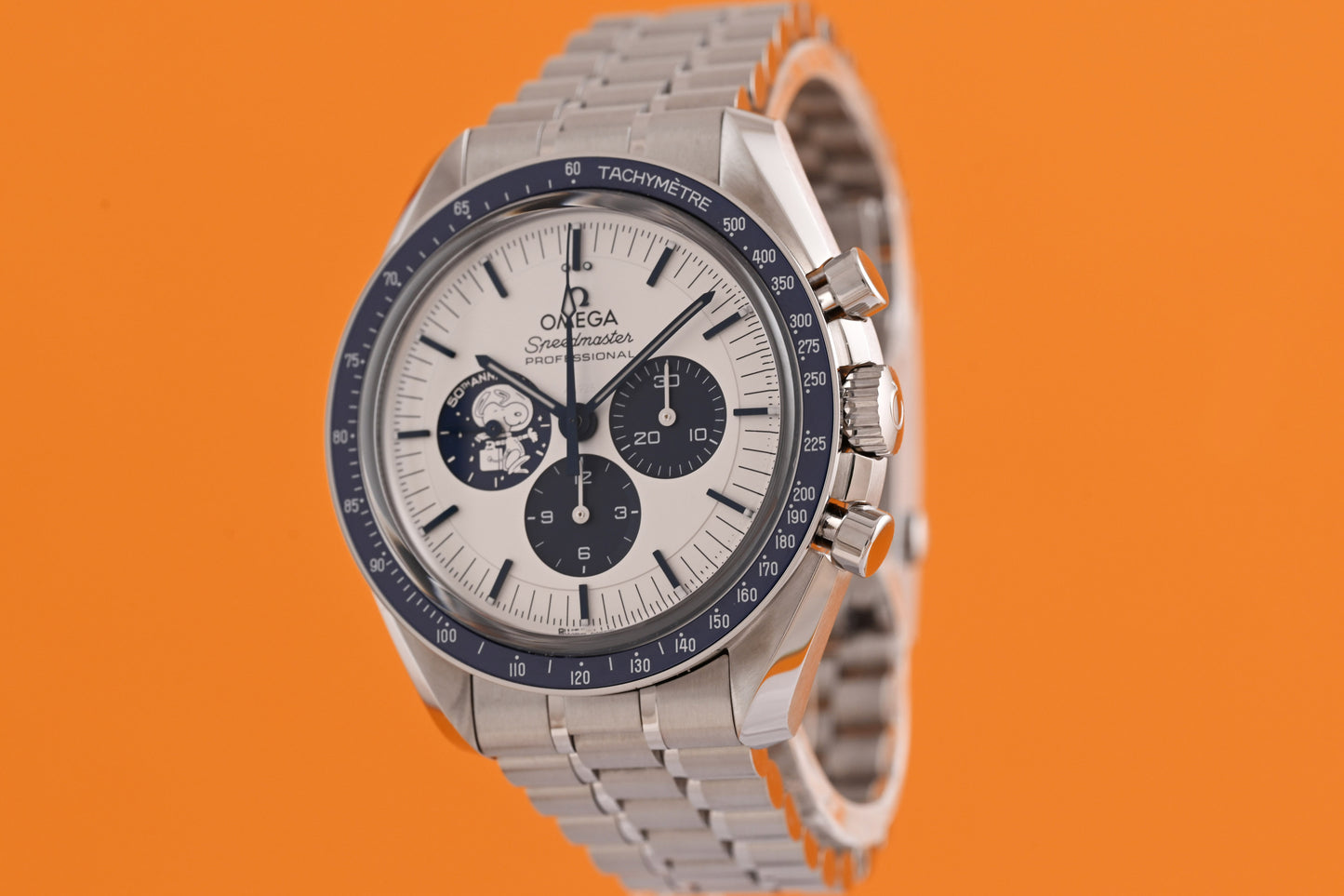Omega Speedmaster 'Silver Snoopy Award' 50th Anniversary - Full Set