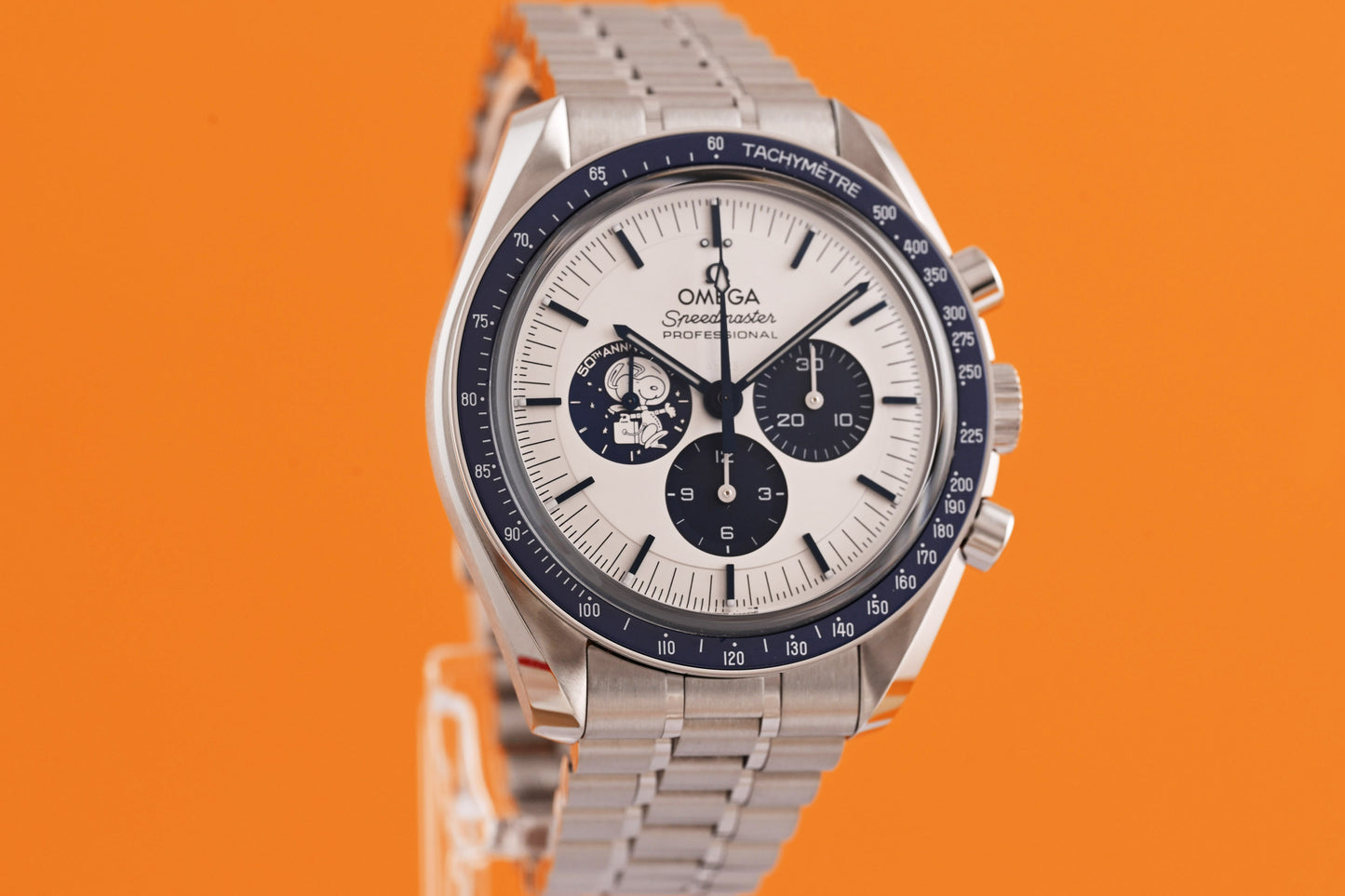 Omega Speedmaster 'Silver Snoopy Award' 50th Anniversary - Full Set