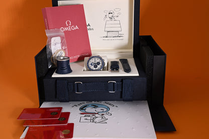 Omega Speedmaster 'Silver Snoopy Award' 50th Anniversary - Full Set
