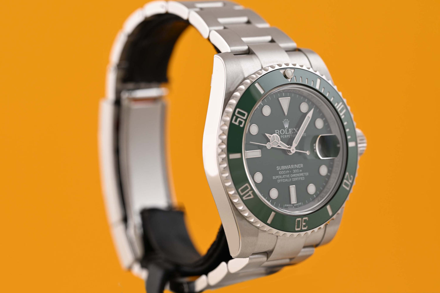 Rolex Submariner 116610LV - Full Set - Hulk - NEW + Stickers - LC100