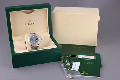 Rolex Yacht-Master 116622 - Rhodium Dial - Full Set