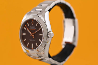 Rolex Milgauss 116400 - Black Dial - Watch Only