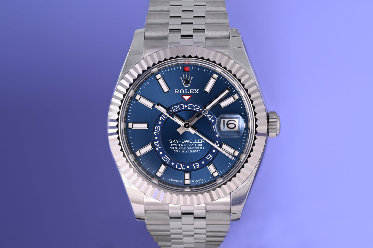 Rolex Sky-Dweller 336934 - Full Set - Blue Dial - Like New