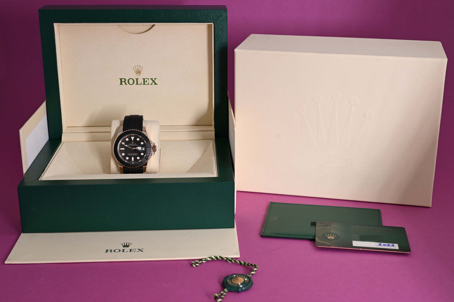 Rolex Yacht-Master Everose 126655 - Full Set - Like NEW