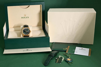 Rolex Day Date Yellow Gold 118138 - Green Dial - Full Set